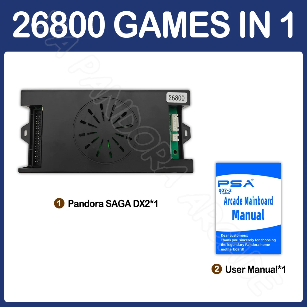 New Pandora Saga DX 2 Plus 26800 Games in 1 Arcade Console