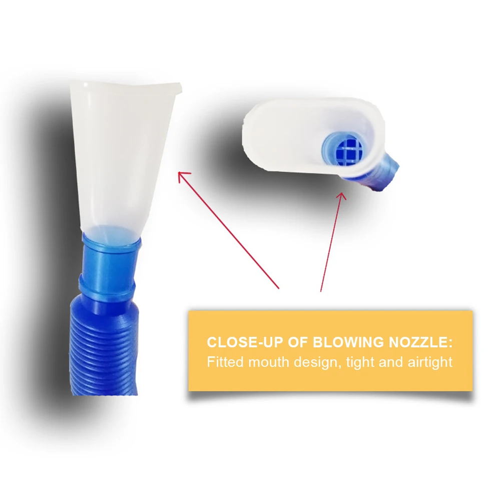 Volumetric Exerciser Lung Breathing Exerciser Vital Capacity Apparatus Spirometer Rehabilitation Trainer 3000/5000ml breathing exerciser breathing trainer