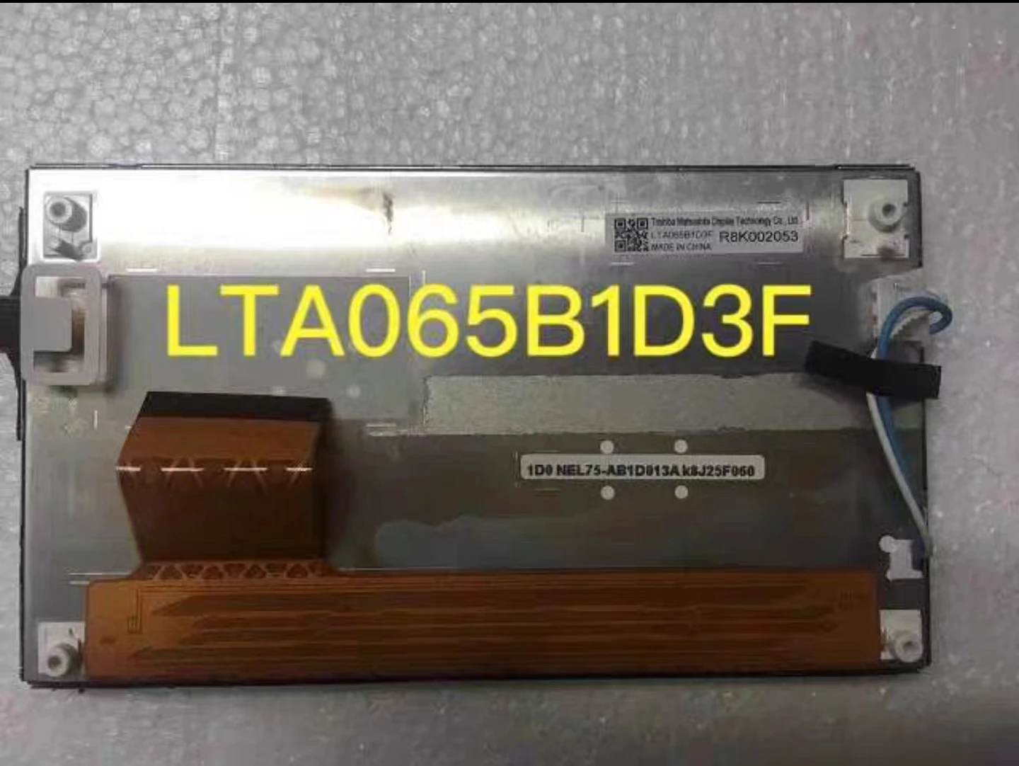 

Original LTA065B1D3F LCD Display For Modern Vehicle Navigation is Used For Replacement of Vehicle LCD Navigation Screen