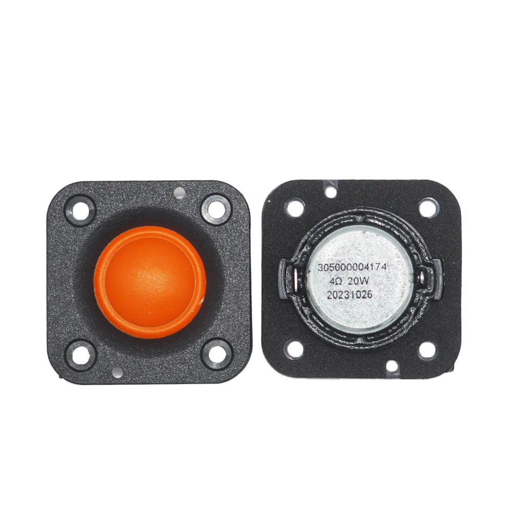 2Pcs/lot 1.9 Inch 48MM Tweeter Speaker 4 Ohm 20W Audio Ultrathin Hifi Silk Membrane Titanium Film Treble Loudspeaker DIY audio speaker,tweeter speaker,ultra thin speaker