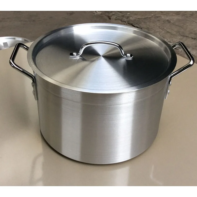 

Кастрюля для супа из утолщенного алюминия, посуда для приготовления пищи, с двойными ушками, для дома
