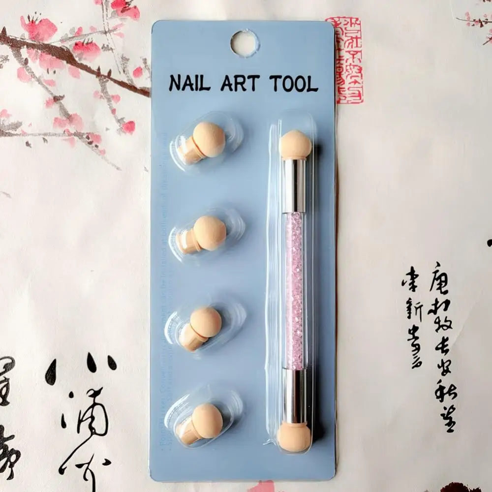 Ombre Nail Brush Set Gradient Sponges Nail Art Brushes Pen Acrylic Gel Glitter Powder Picking Dotting Tools Manicure #945-1 nail art pens nail art brushes nail art sponge nail brushes nail art tools gel nail tools