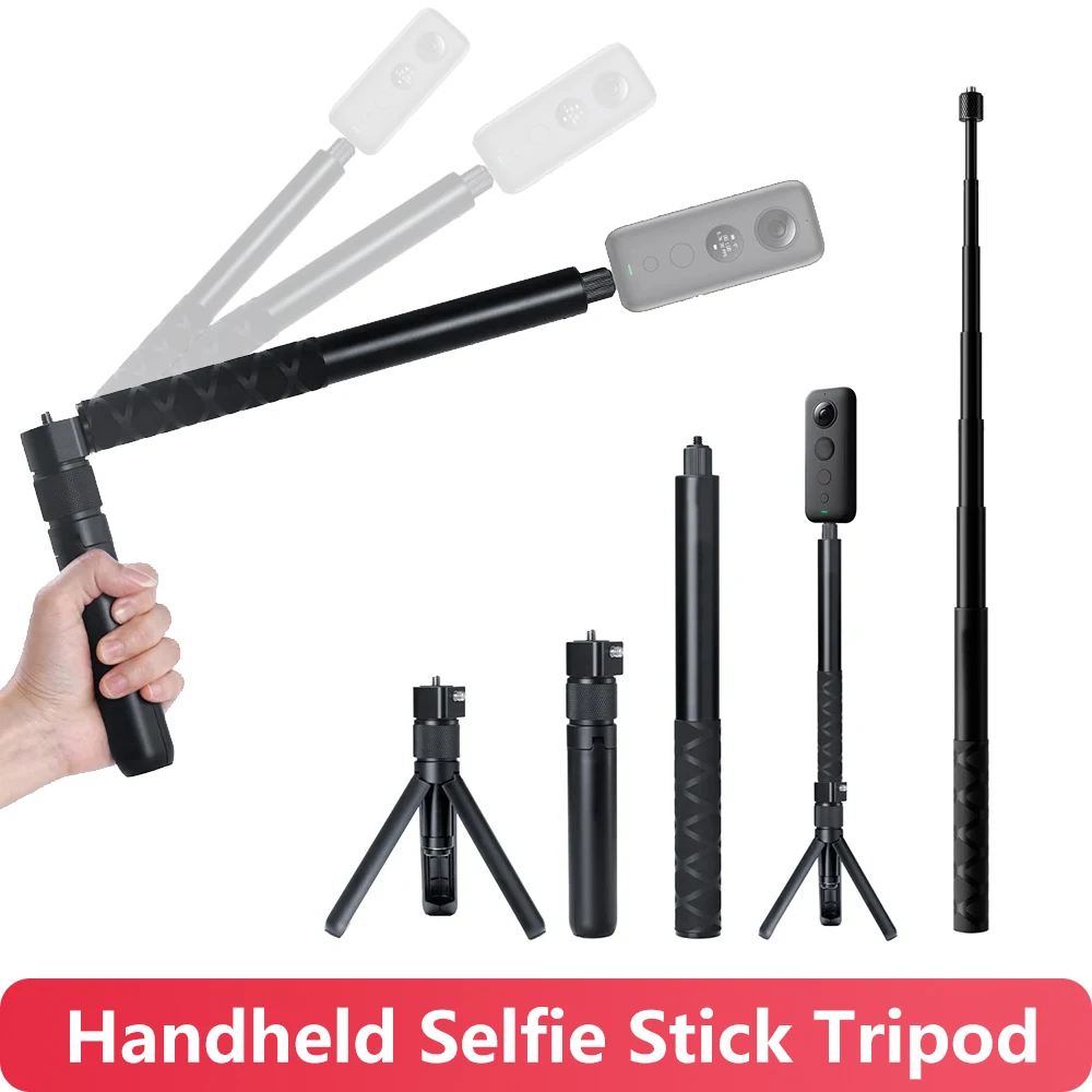 Invisible Selfie Stick for Insta360 X4 Bullet Time Handheld Tripod for Insta 360 X3 ONE X2 RS GO 2 Action camera Accessories