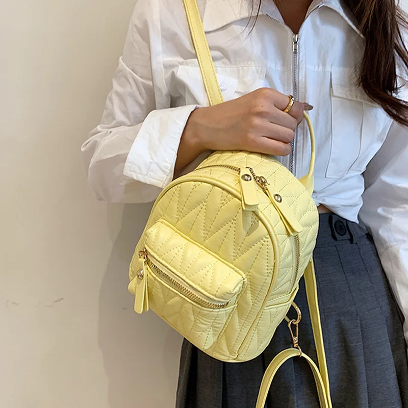 Simple Versatile Trendy And Casual Mini Backpacks For Women