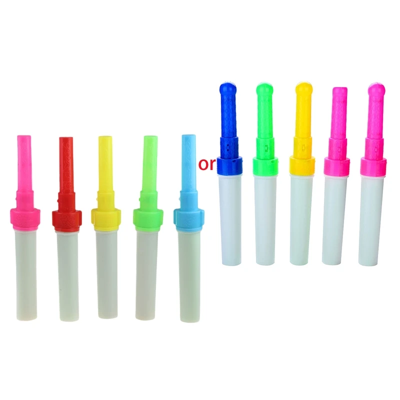 

67JC Dress up Light Flashing Star Glow Extendable Rainbow Sword