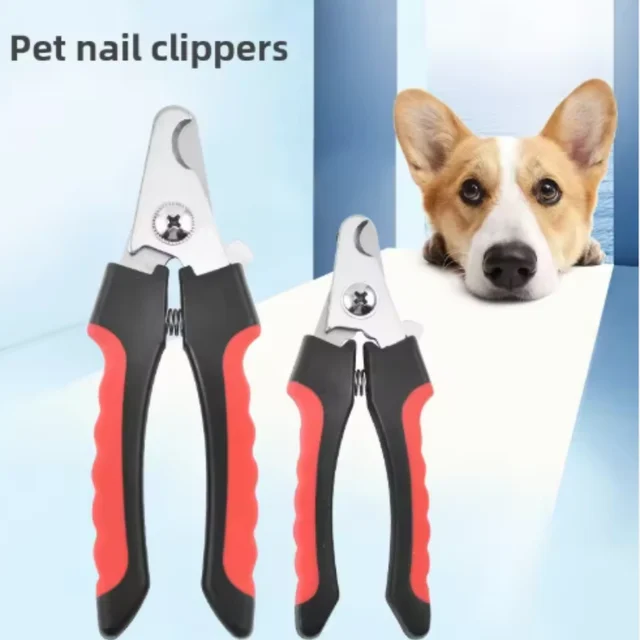 Professional Pet Nail Clippers for Dogs Cats with Safety Guard Stainless Steel Scissors Nail Pliers for Pet Claw Care Grooming 2