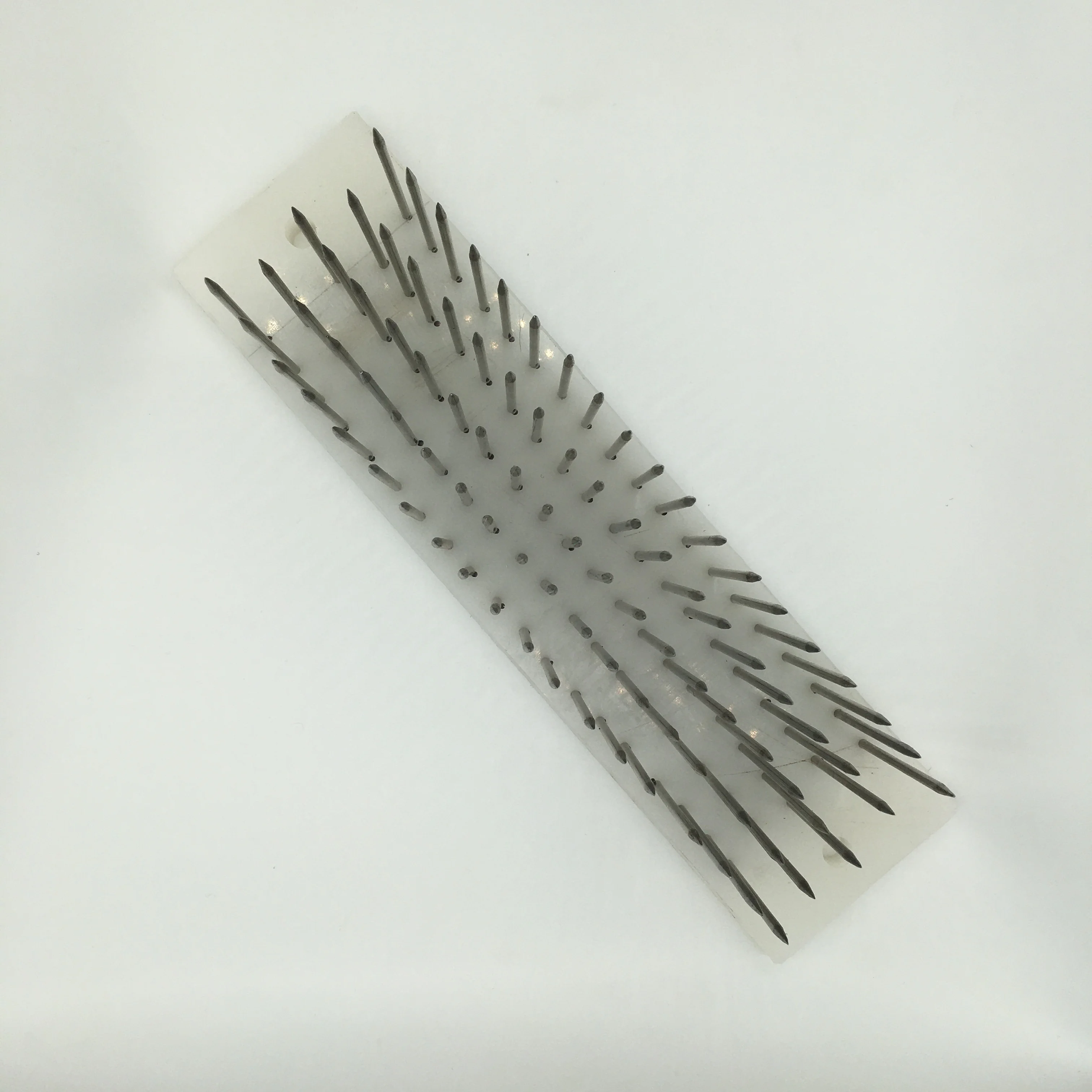 1pc 30cm 흰 머리 hackle 빗 기계에 대 한 100 pcs 바늘 weft haaknaalden 크로 셰 뜨개질 잠금 머리 띠 후크 세트 가발 가발 agulha