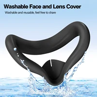 VR Silicone Face Pad Cover for Meta Quest 3S , Meta Quest 3S Accessories VR Face Cushion Pad Mask for Oculus Quest 3S  Face Pad - Image 3