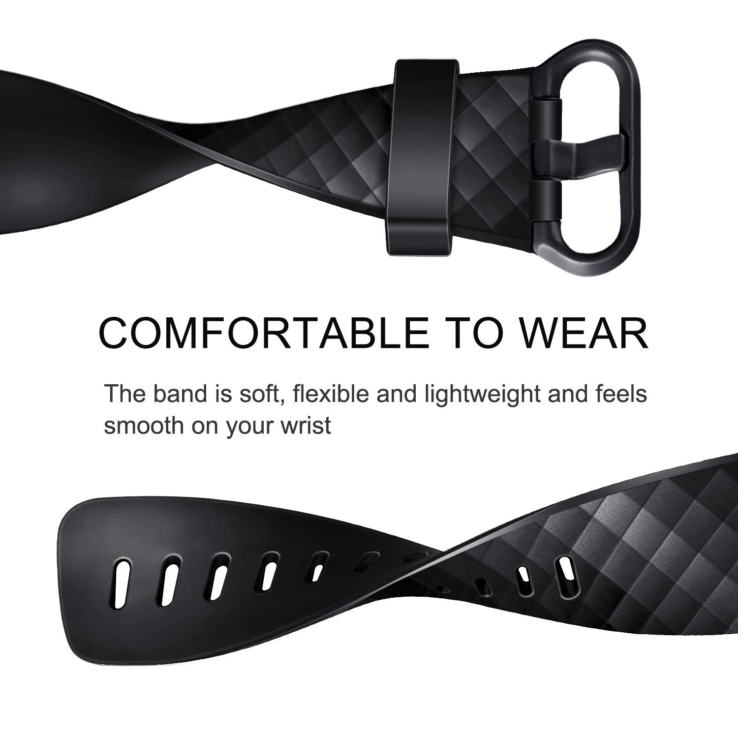 Soft TPU Replacement Bracelet Band | Premium Wristband Watch Accessory