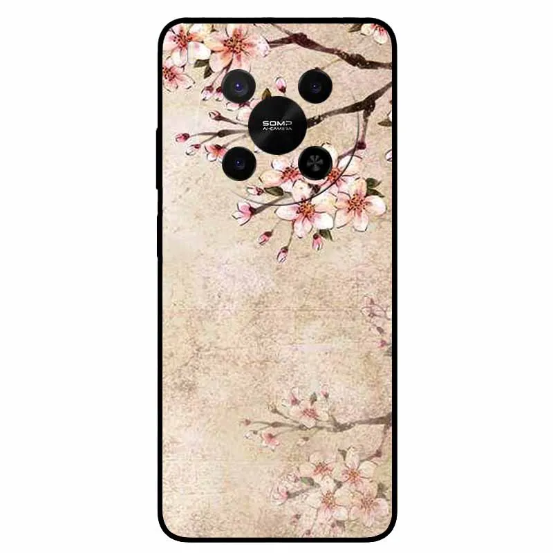 Lion Cat Black Soft Silicone Fashion Phone Case - Protective TPU Coque