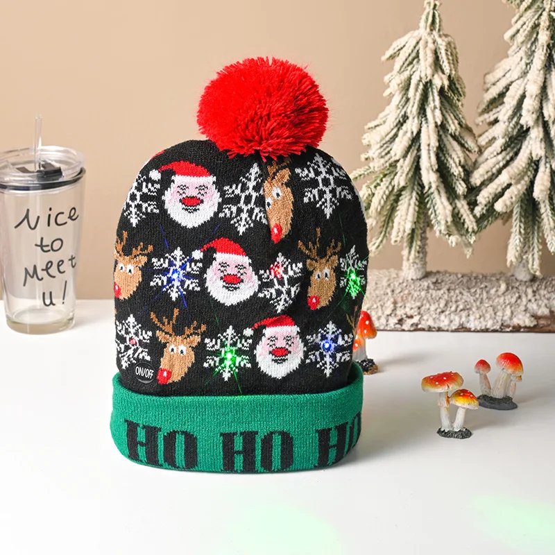 Lichtgevende kerstmuts van vilt | Fun en Feest
