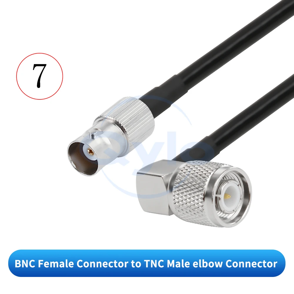 (1 Stück) LMR240 verlustarmes HF-Koaxialkabel BNC auf TNC Stecker-Buchse-Verbindungskabel 50-4 GPS-Router BNC-JK – Detail 9