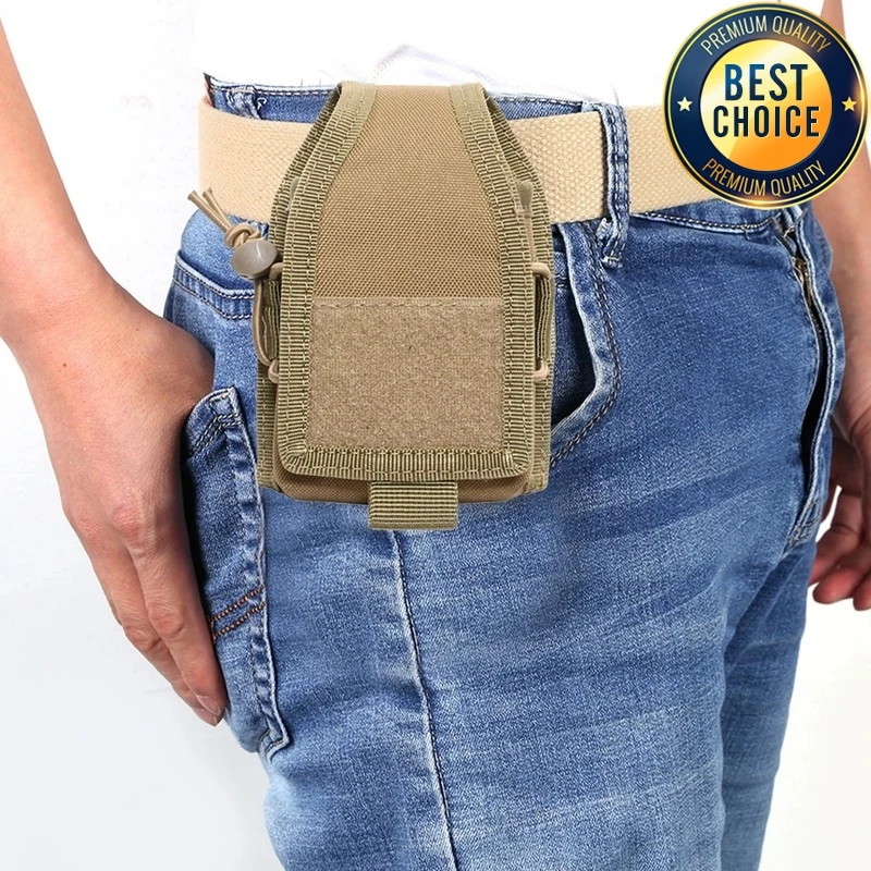 Nylon Tactical Walkie Talkie Holder Bag for Outdoor Hunting