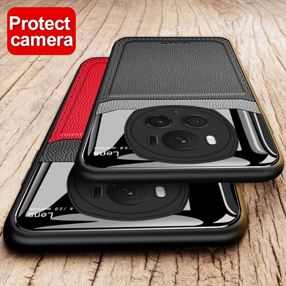 Custodia Protettiva Per Lenti Per Honor Magic 6 Pro 6Pro Magic6 Magic6Pro Cover In Pelle Huawei Honer Honar Hone 6 Magic Honor Magic6