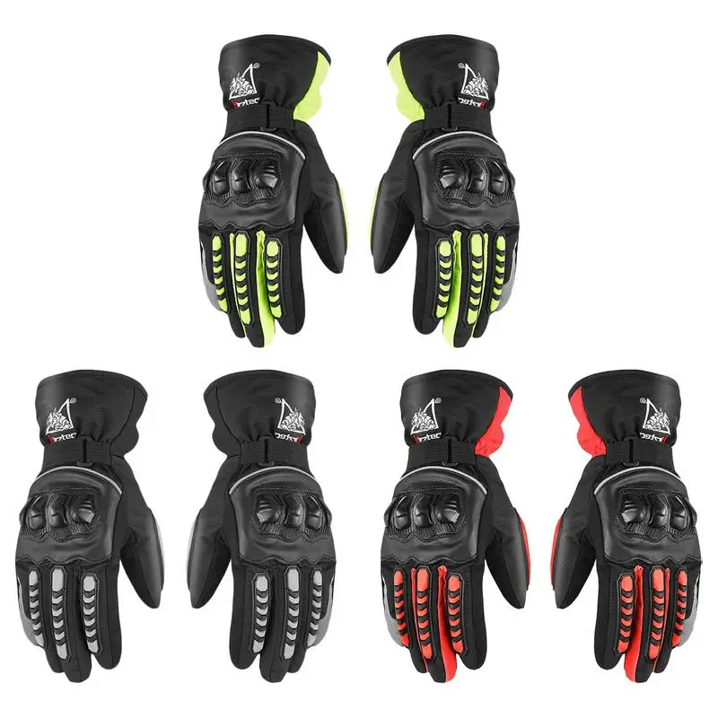 

Motorcycle Waterproof Winter Gloves Anti-Slip Touch Screen Skiing Cycling Gloves For Hunt Shooting Outdoor Sports Anti-Collision