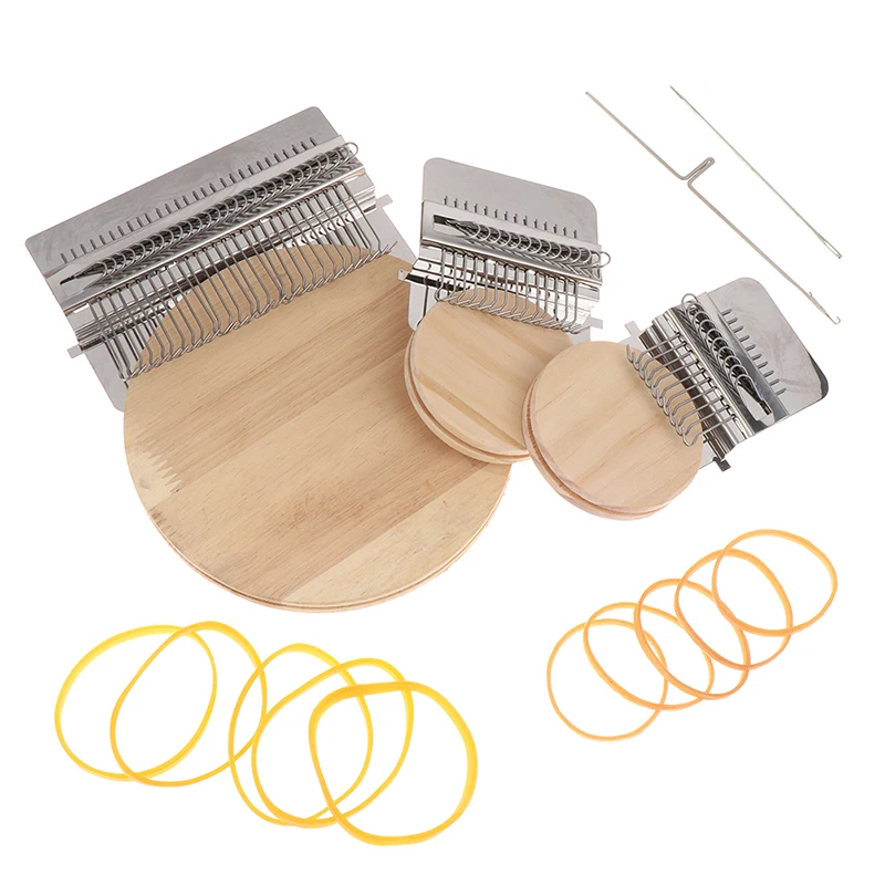 Mini Darning Loom Machine DIY Apparel Sewing Small Loom Small Mender Loom for Darning Machine with Instructions Accessories 4