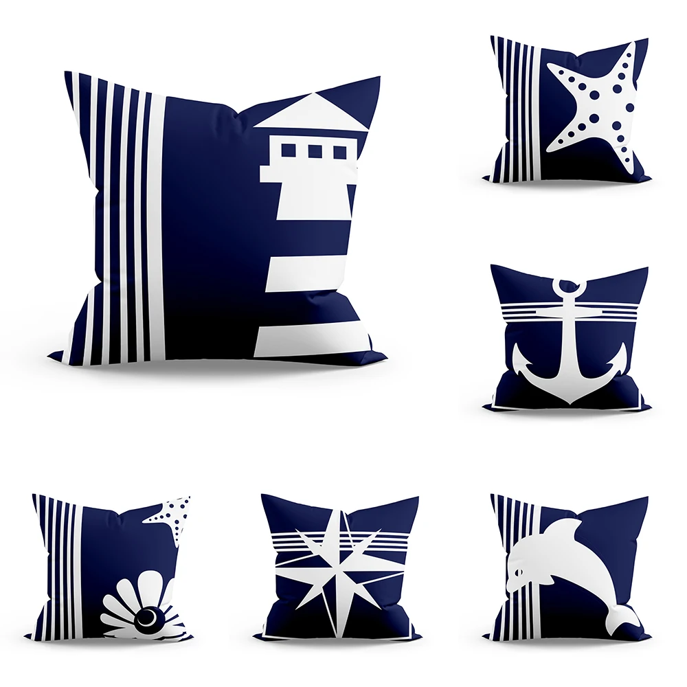 

Домашний декор, синий морской логотип, искусственная кожа, мягкая фоторамка для спальни, автомобильный чехол