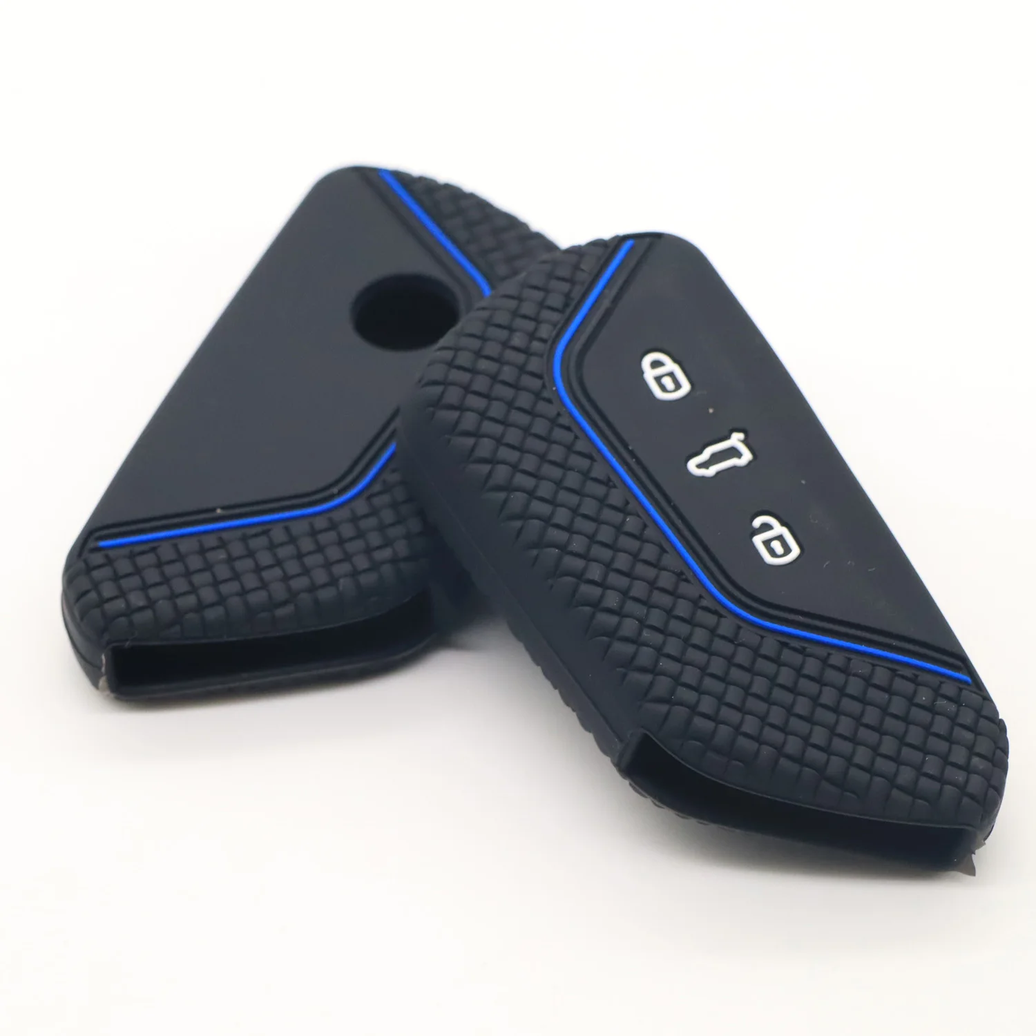Key Case Cover Keychain Holder Car Key Cover for VW Golf 8 Mk8 for Skoda Octavia 4 8 A8 MK4 Group Seat Leon