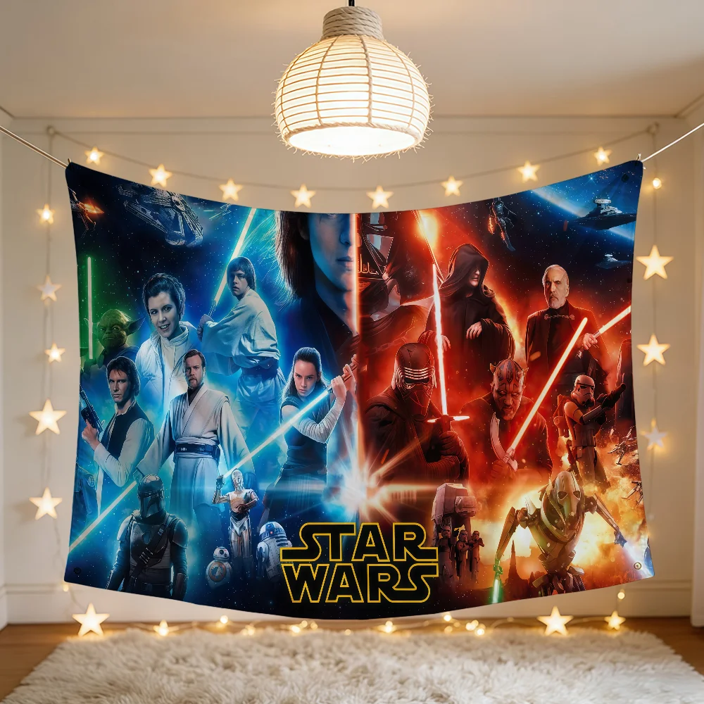 S-StarS Durable Outdoor/Indoor Festive Banner - Classic Design Flag for Patio, Wall, or Room Decor