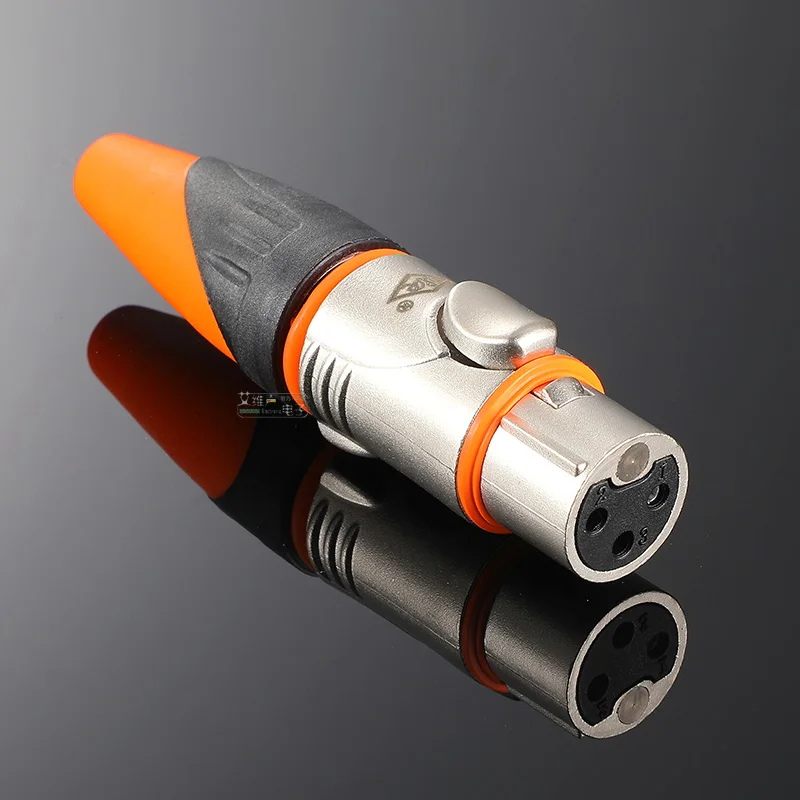 Spina Audio XLR, 5 Pin 3 Pin XLRI Spina Femmina Impermeabile Pannello - Foto 3