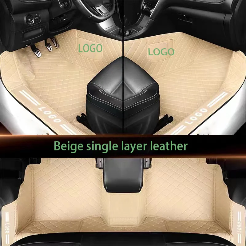 

Custom Car Model Leather Car Foor Mat 100％ For Greely Emgrand EC7 LC X7 GX7 EX7 Auto Accessories Car-Styling