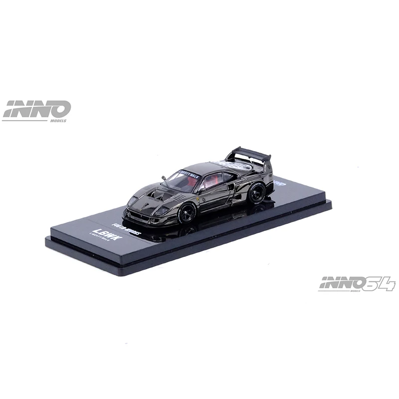 INNO MODEL(イノモデル)　LBWK　F40クローム チェイス Amazon.com: Inno Models LBWK (Liberty Walk) F40 Chrome