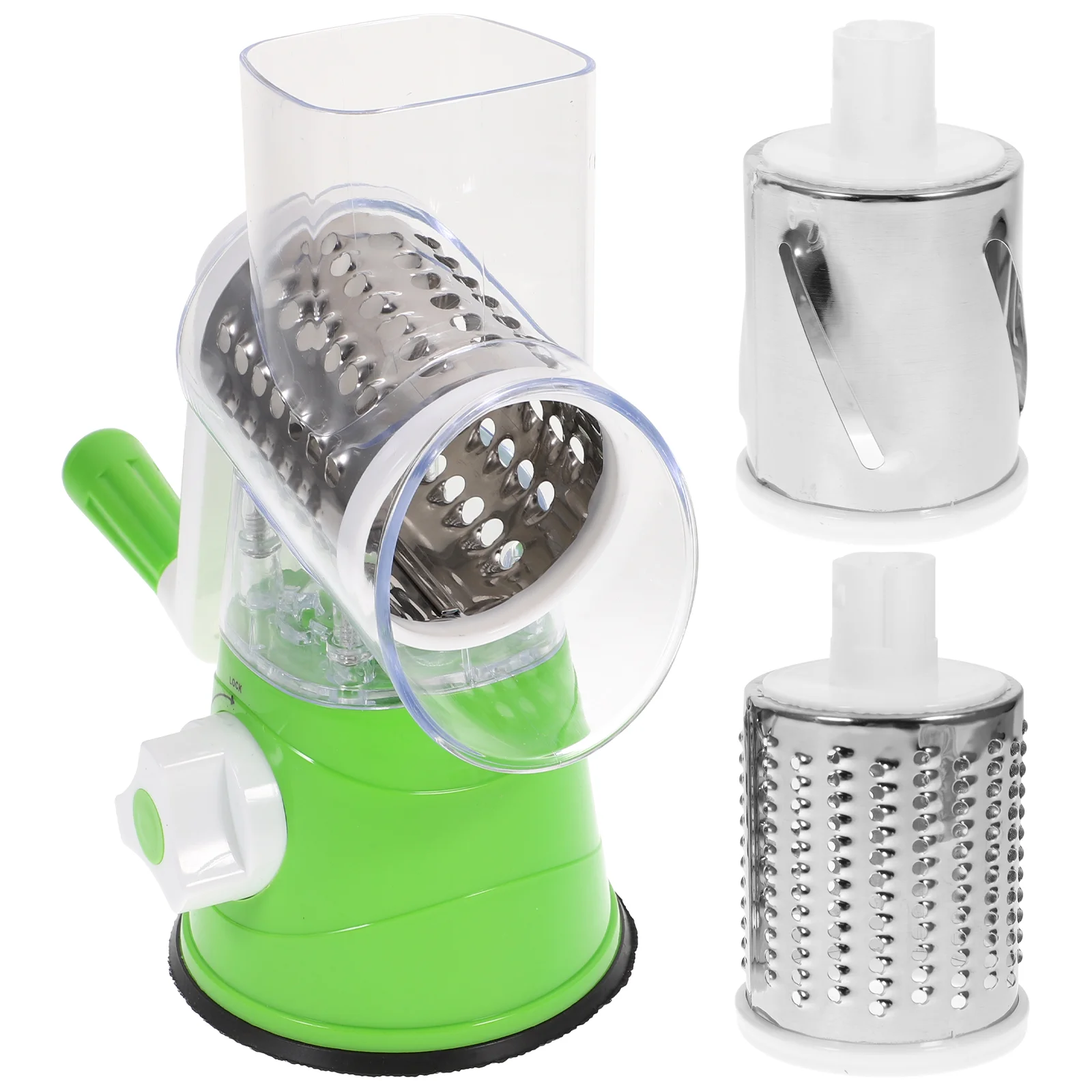 

Rotary Vegetable Slicer Cheese Grater Mandoline Shredder Nut Grinder Hand Crank Manual Slicers Fruits Vegetables