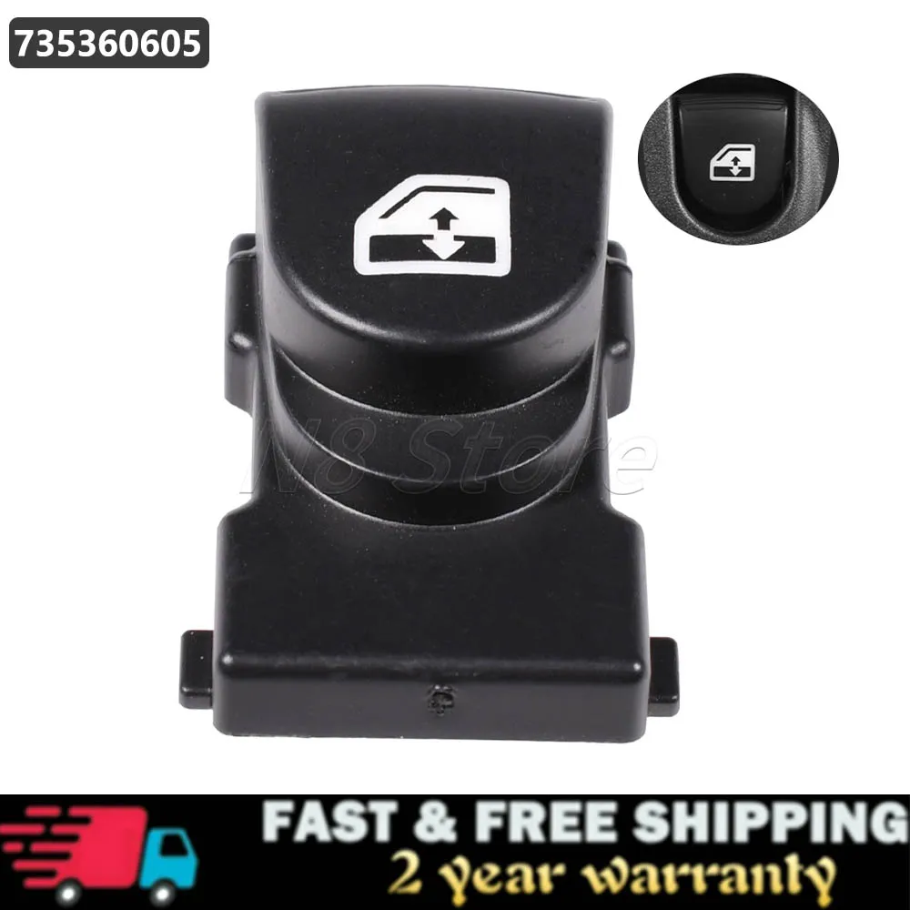 Coperchio Pulsante Interruttore Finestra 735360605 Per Lancia Ypsilon Lancia Y(843)