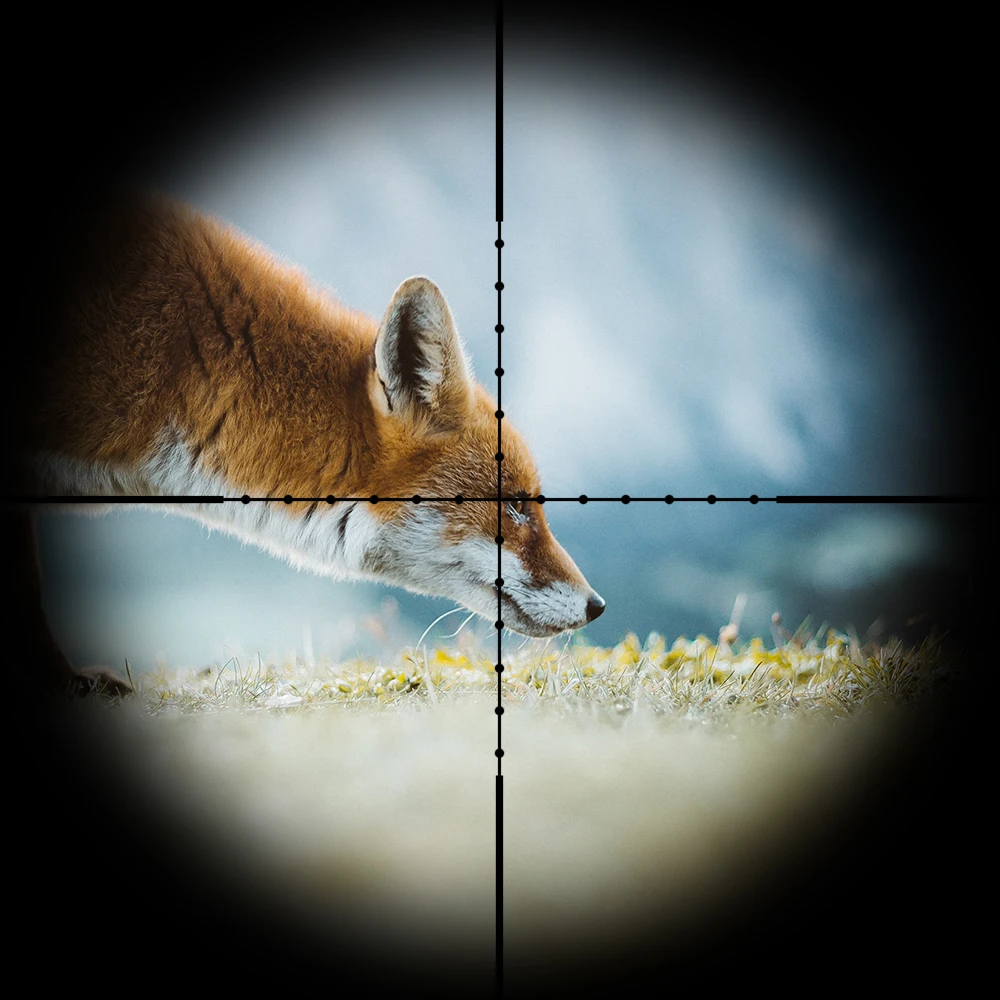 3-9x40 AO Rifle Scope Optics R4 Reticle Crosshair With Free Mount