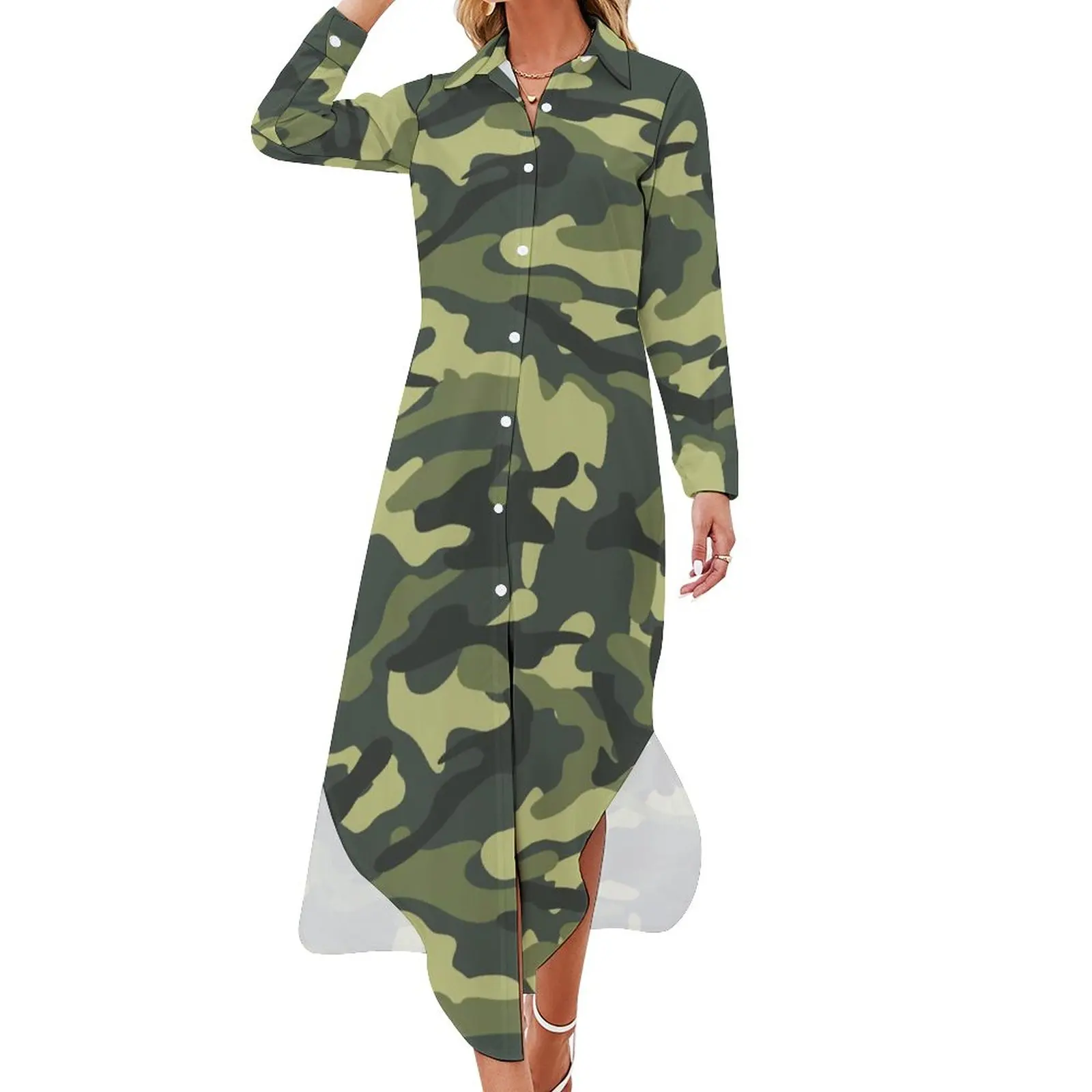 Bw Army SHEIN VCAY Copri Costume Da Donna Con Stampa Floreale