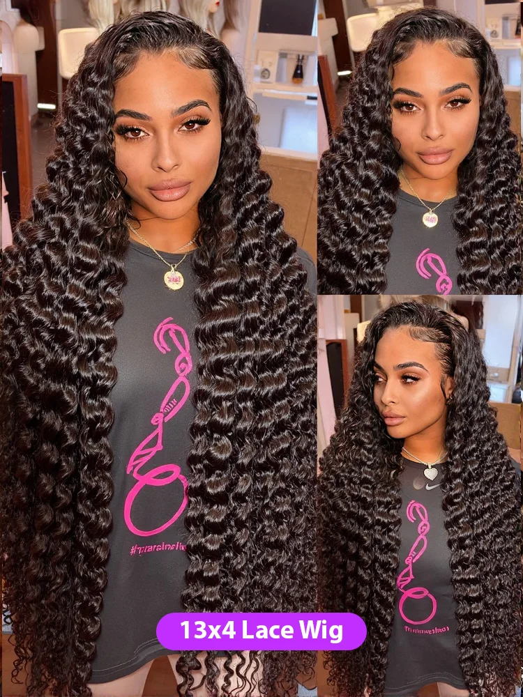Human Hair Brazilian Wig 30 40 Inch Deep Wave 13x4 13x6 Hd Lace Frontal 5x5 Closure Water Wave Curly Wigs lace front wig human hair wigs human hair wig front lace wig