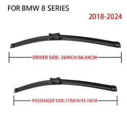 Premium Front Window Wiper Blades - 26 + 17 Car Accessories - FOR BMW (2018 - 2024)