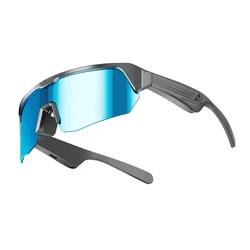 Smart Bluetooth Audio Sunglasses with Built - in Headset (Blue)