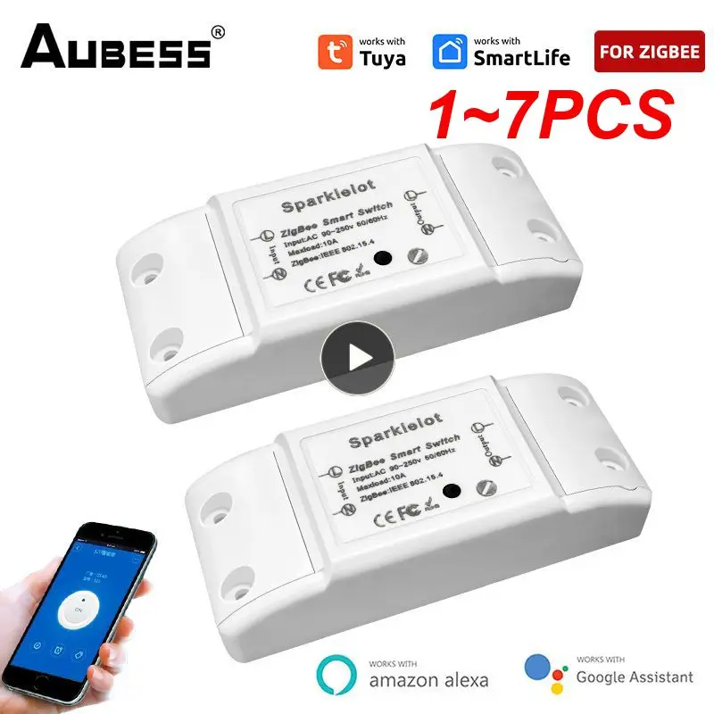 

1 ~ 7 шт. Homekit и MQTT WIFi умный релейный переключатель 1 канал 10 А