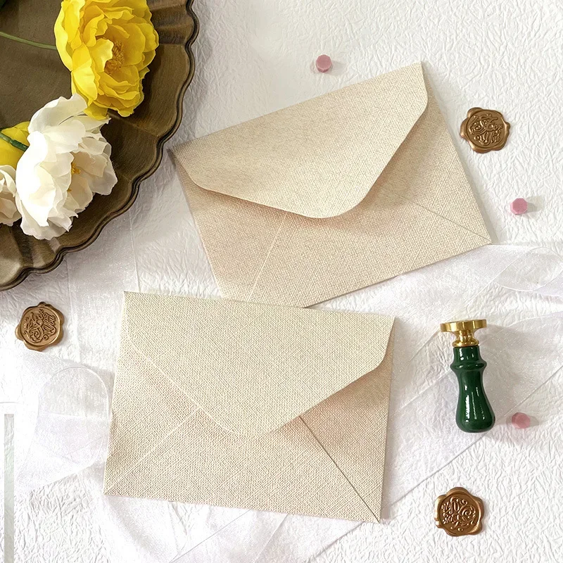 30pcs/lot 19x13cm Envelopes Wedding Invitations Business 250g Texture Paper Stationery Supplies Storage Bag