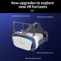 Virtual Reality VR Glasses Headset Viar Devices 3D Helmet Lenses Smart Goggles For Phone Smartphones Cell Viewer Mobile Game Set - Image 5