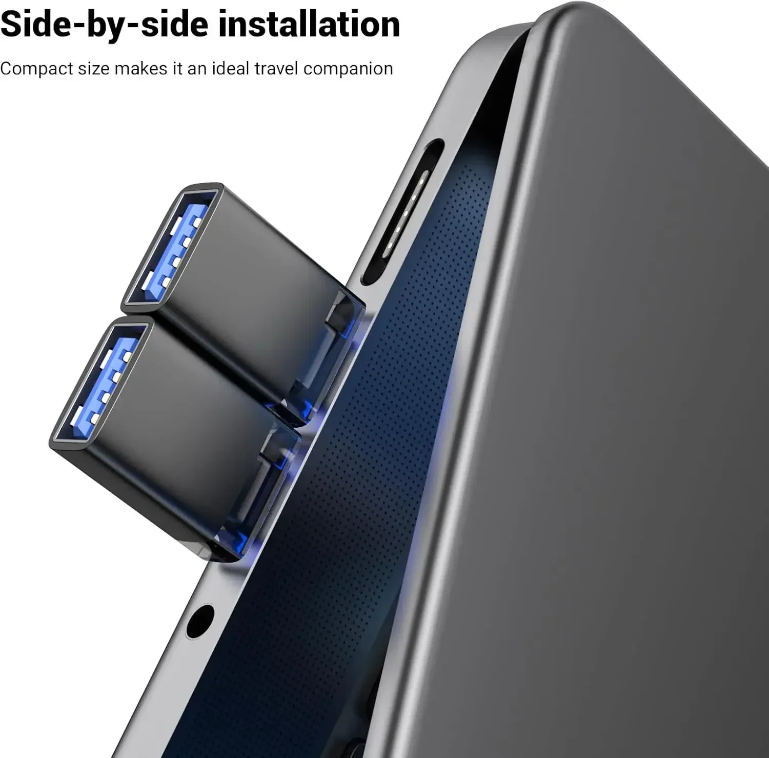 Typec Male To USB-A 3.0 OTG Data Transfer Adapter Led for Samsung Tablet Phone Connector for Xiaomi Redmi Huawei USB-C Converter