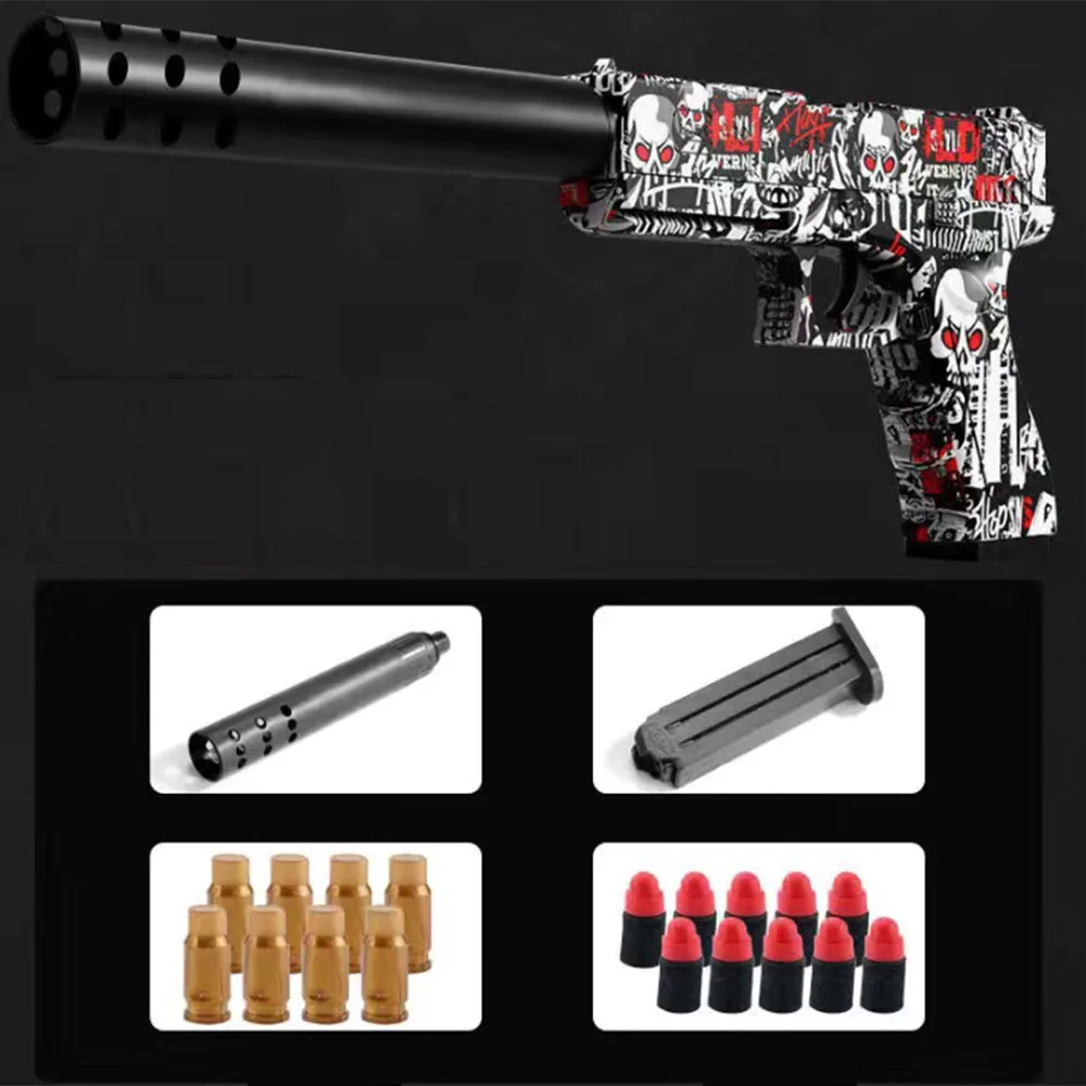 Soft Bullets Toy Guns For Kids Boys Birthday Gifts Shooting Game Dropshipping Toys 3