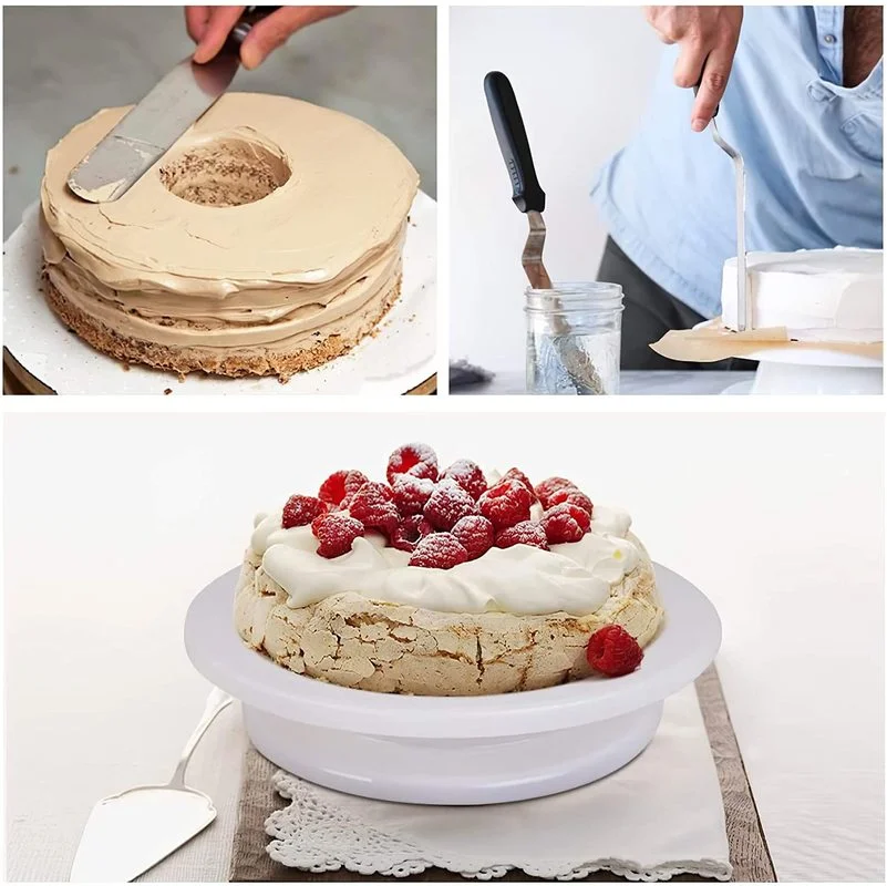 360 Degree Rotating Cake Stand