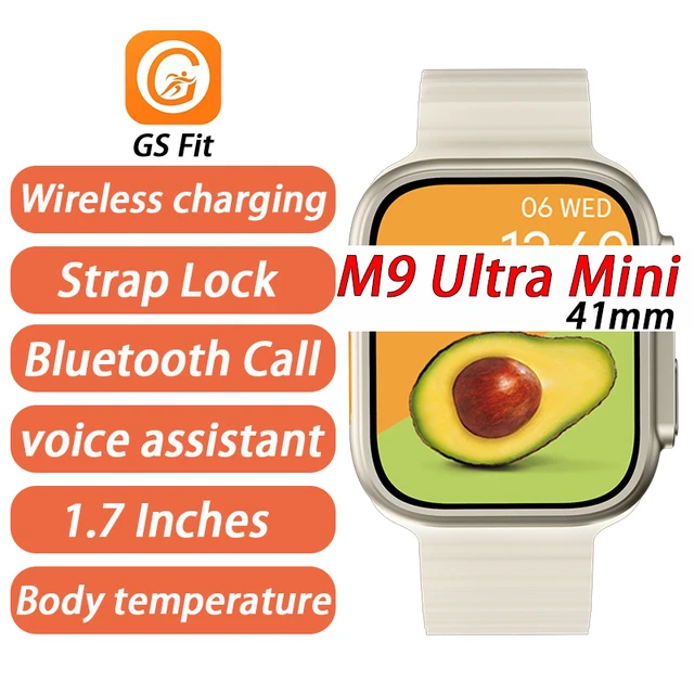 Reloj inteligente M9 Bluetooth Mini llamada Hombre Mujer Pulsera