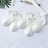 Summer White Mesh Children Cotton Socks Boys Girls Sports socks Spring Baby Skin-friendly Cotton socks  5Pairs 6