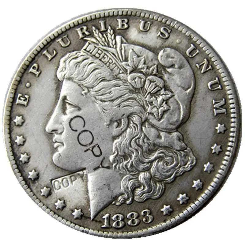 

Монеты США, модель 1883-S, цвет Морган, искусственные монеты, посеребренные