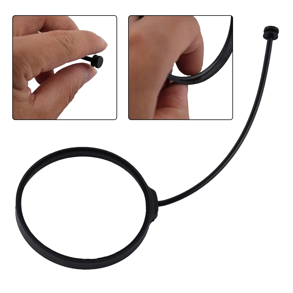 16117222391 Fuel Gas Filler Tank Band Cord Tether Ring For BMW F Series