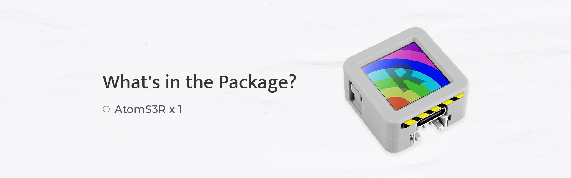Official ATOMS3R Development Kit w/ 0.85-inch screen (8MB PSRAM)