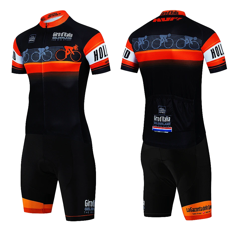 2024 프로 사이클링 저지 세트, 여름 사이클링 의류, MTB 자전거 의류, 유니폼, Maillot Ropa Ciclismo 남자 사이클링 자전거 세트