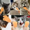 Cat fun toy Small gloves Cat finger Sleeve mini hand model silicone small gloves Cat massage tools Pet cat toy Halloween gift 3