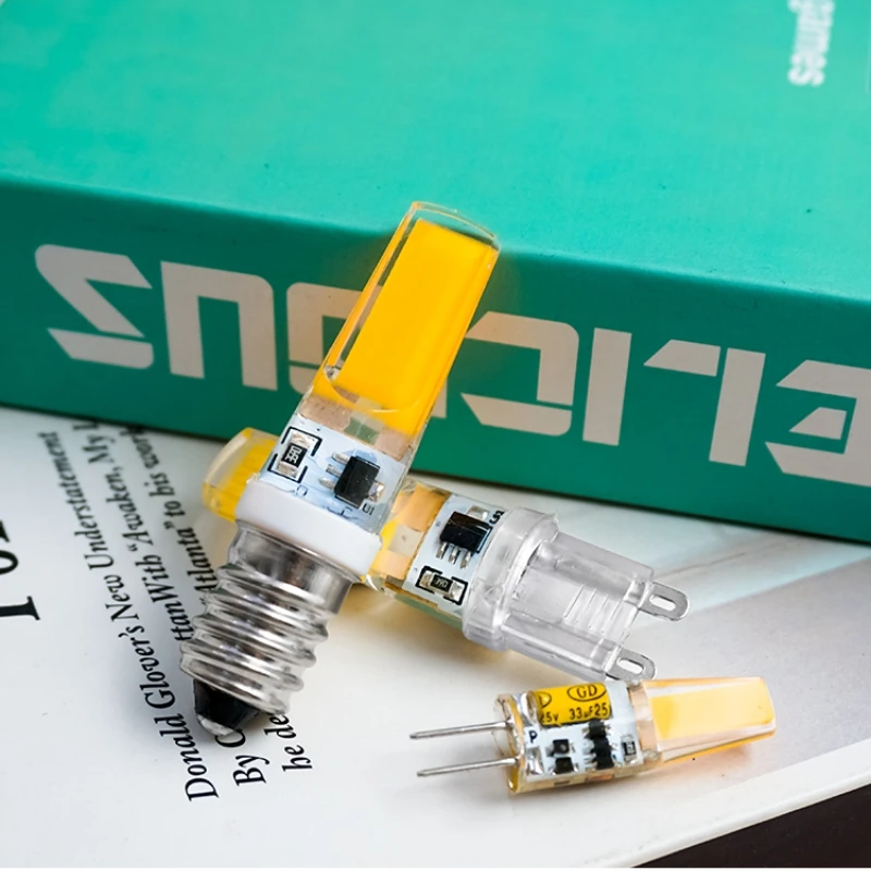 G4 G9 LED COB 램프 3W 6W 전구 E14 AC DC 12V 220V 촛불 조명 차가운/따뜻한 흰색 샹들리에 스포트라이트에 대 한 30W 60W 할로겐 교체