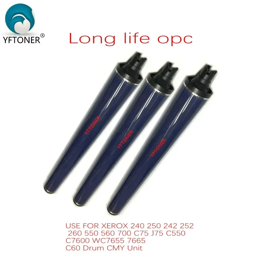 3PC DC240 Color Fuji OPC Drum for Xerox 560 242 250 240 252 260 550 700 C75 J75 C550 C7600 WC7655 7665 C60 C70 Drum Unit