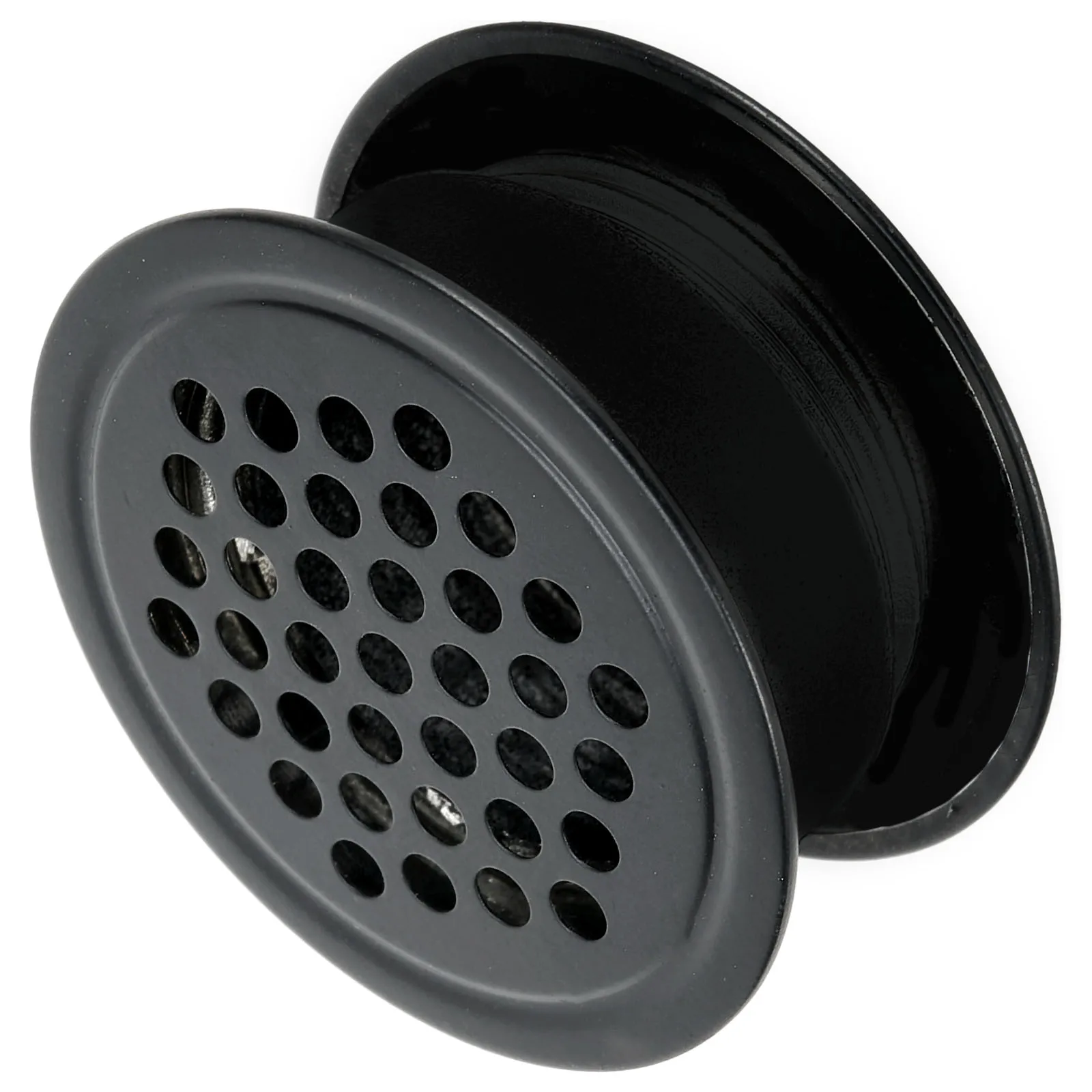Air Vent Grille Air Outlet Fresh System Vent Grille Cabinet Stainless Steel Exterior Home Office 2pcs