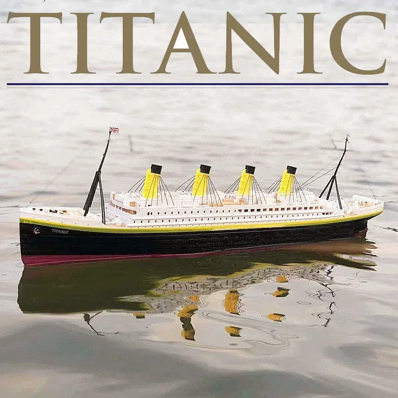 In Stock Titanic Remote Control Ship Rc Cruise Ship Water Toy Model Diy Assembly Electric Cruise Ship Ornament Outdoor Toy Gift 4